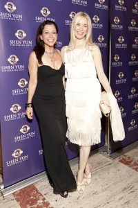 <i>Chicken Soup for the Soul</i> author Wendy Diamond and former fashion model Pia-Maria Norris.