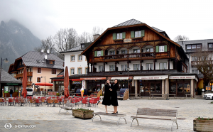 A zpět do Evropy... mezi představeními v Itálii a Rakousku navštívila International Company Königssee, které je vyhlášené nejčistější vodou v Německu. (fotila Cherie Zhou)