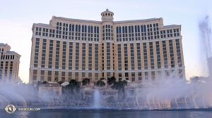 … a v Las Vegas jsme byli „doma“ v hotelu Bellagio. (fotil Nick Zhao)