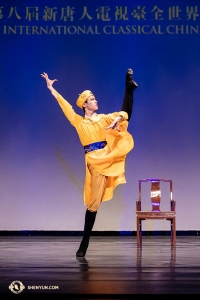 Peter Zhou jako <em>Mladý císař</em>.
