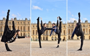 Vznešenost paláce ve Versailles inspiruje tanečnice Olivii Zhang, Angelinu Wang, Vivian Dong a Karlu Lin k tomu, aby scénu obohatily o vlastní uměleckou krásu.
